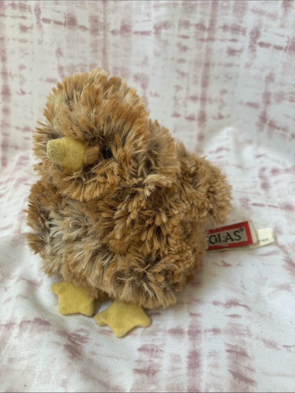 Douglas Cuddle Toys Brown Multi Chick Plush 4” Stuffed Animal #1526